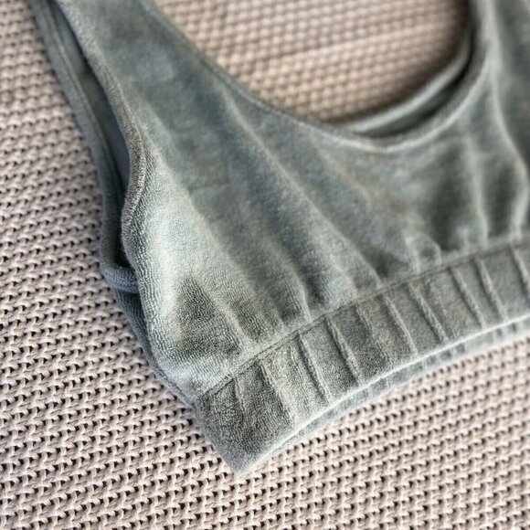 Zara Plush Soft Crop Top - Picture 4 of 5